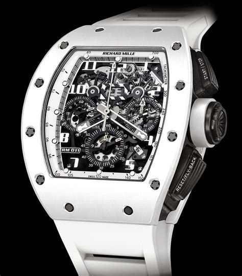 richard mille rm011 fm price|Richard Mille watch white ghost.